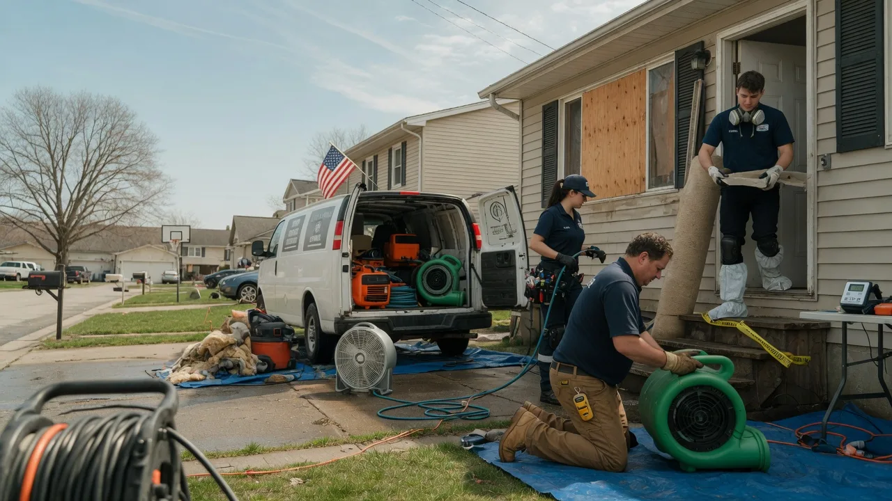 Water Damage Restoration in Vassalboro, ME near me